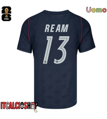 Stati Uniti Tim Ream #13 Seconda Maglia Mondiali 2026 Manica Corta